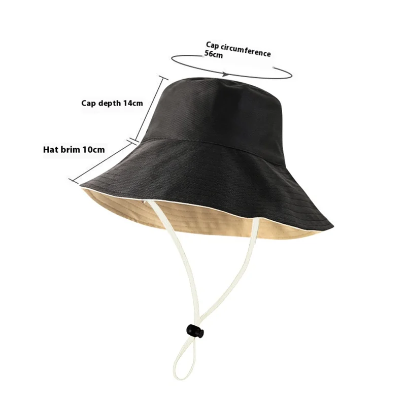 Outdoor Faltbarer Sonnenhut mit atmungsaktivem Mesh, breiter Krempe und Windband für Angeln und Reisen - Leuchtend Gelb+Schwarz