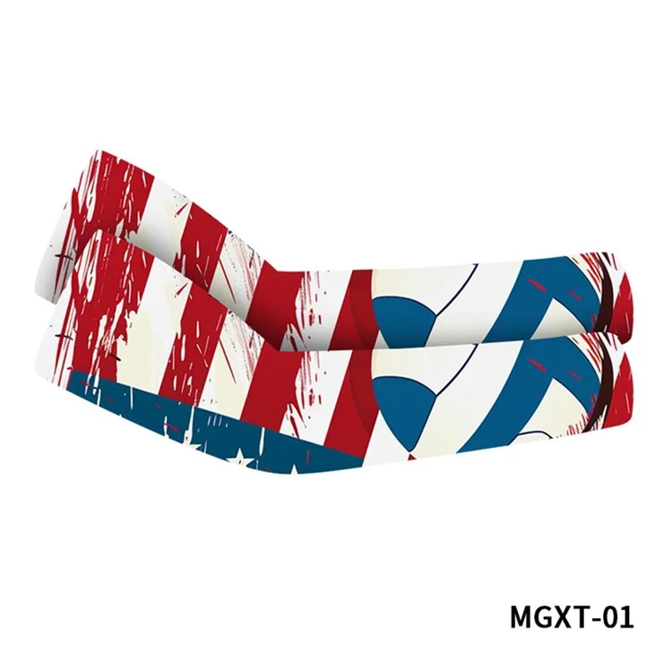 Arm Sleeves UV-Schutz für Kinder im Alter von 8-10 Jahren, Sommer Kühlende Outdoor-Sportarmbandagen, Größe M - MGXT-01
