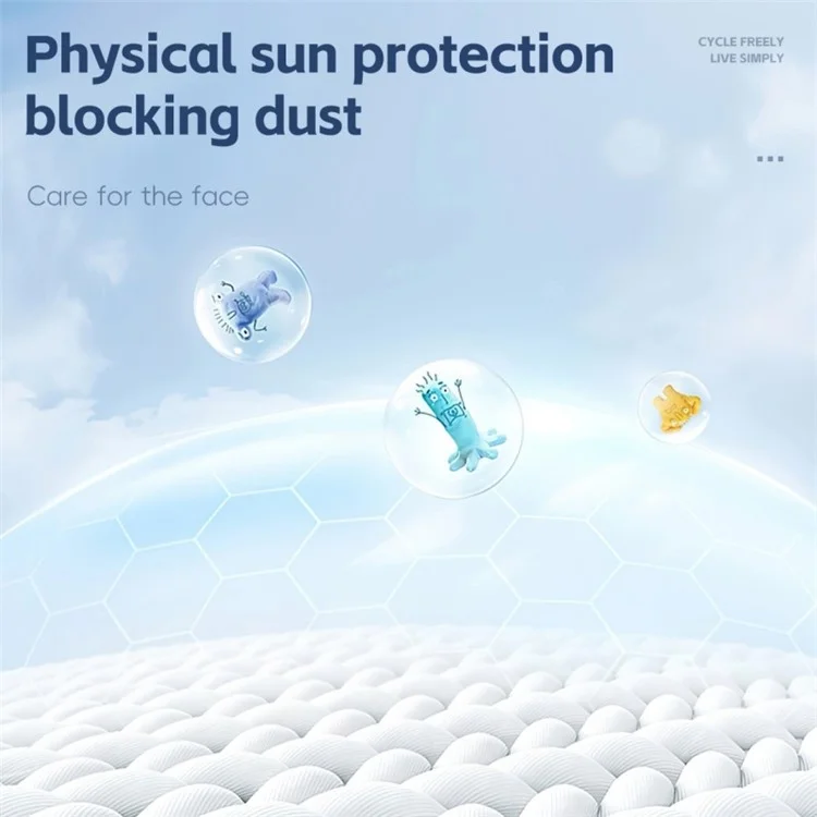 WEST BIKING YP0201459 Ice Silk Sun Protection Cycling Mask Breathable Sports Face Cover for Road Bike - Black