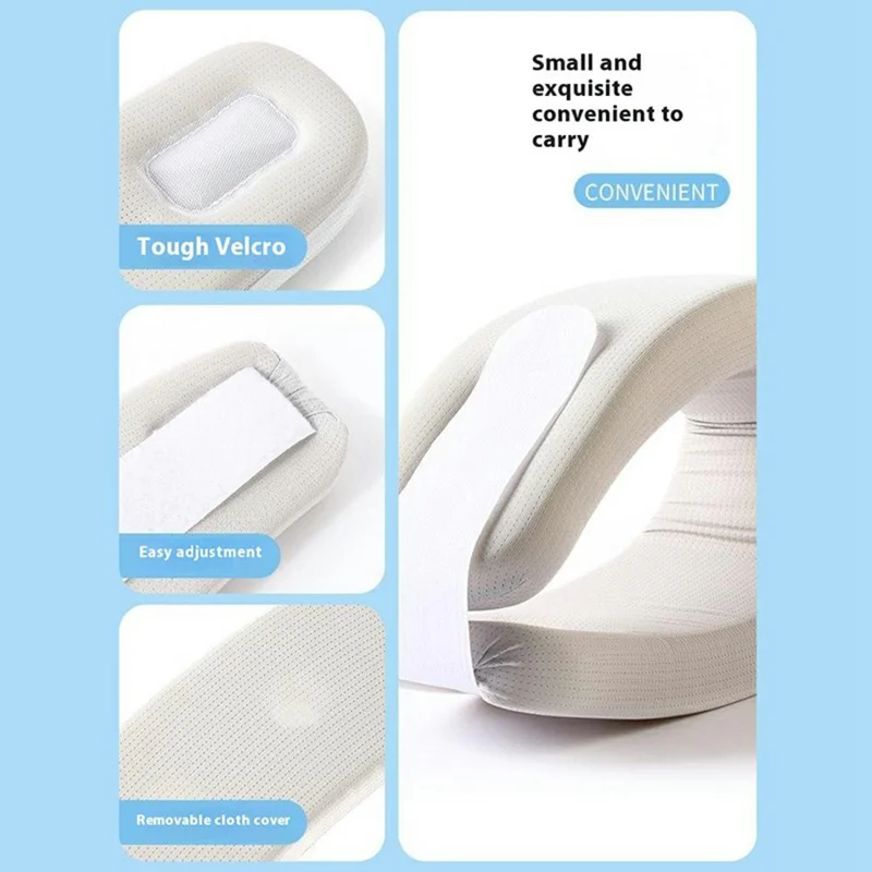 JZ035 Almofada de Suporte para Pescoço Respirável de Verão Protetor da Coluna Cervical Corretor de Postura da Cabeça para Casa e Escritório