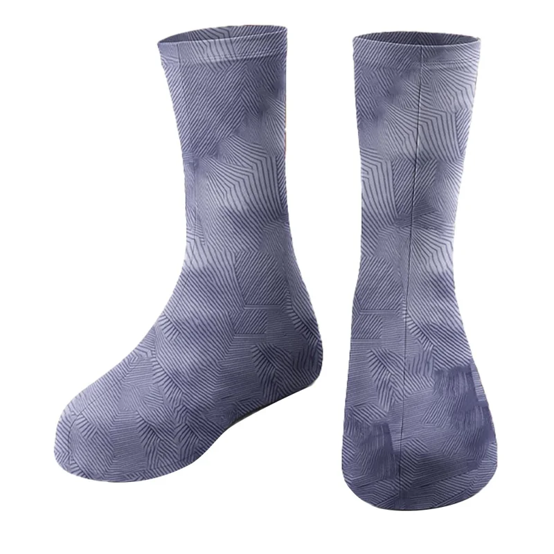 Cubiertas de Zapatos Antiarena para Adultos, Cubiertas Protectoras de Seda de Leche con Estampado de Moda para Senderismo y Pesca al Aire Libre - DHXT002