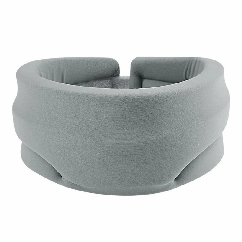 Neck Support Brace Cervical Collar Foam Cushion Lightweight Comfortable for Travel / Home - Grey
