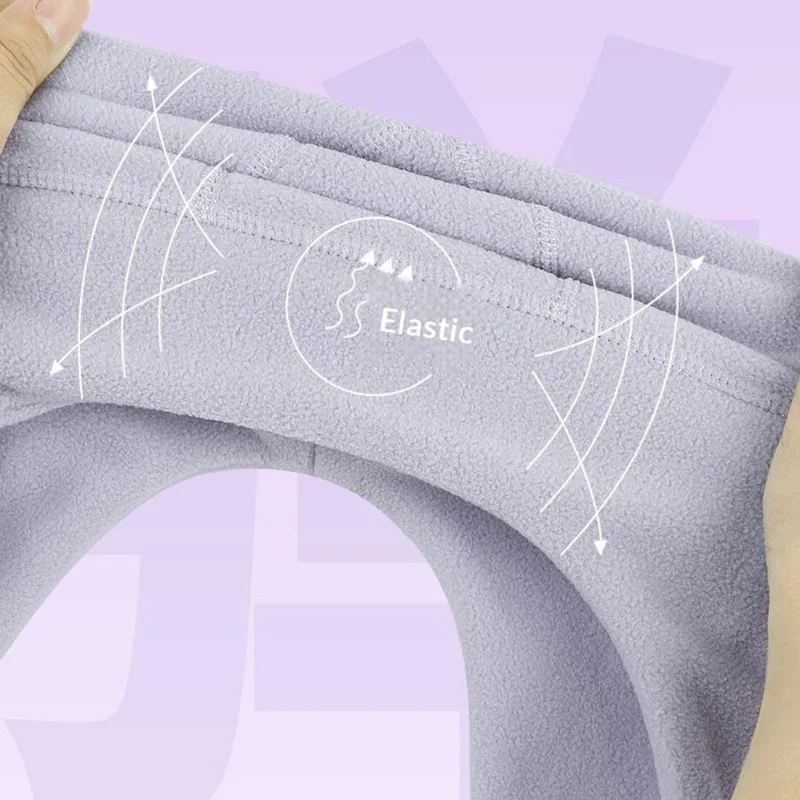 Autumn Winter Fleece Warm Hat Windproof Ski Cycling Warm Cap with Extended Ear Flaps Adjustable Drawstring - Kid Size  /  Black 25001-HRM-RT-01