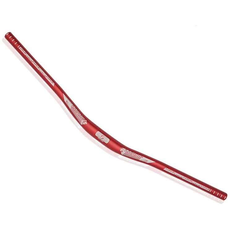 LUNJE XT-L021 MTB Bike Swallow Handlebar Bicycle Aluminum Alloy Mountain Road Bike Handle Bar - 31.8*720mm/Red