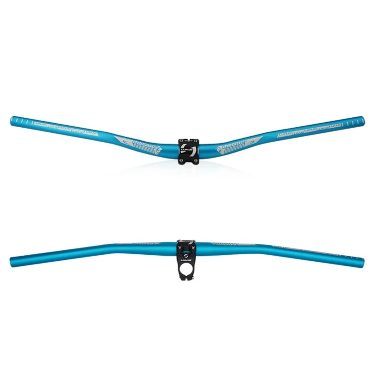 LUNJE XT-L021 MTB Bike Swallow Handlebar Bicycle Aluminum Alloy Mountain Road Bike Handle Bar - 31.8*720mm/Red