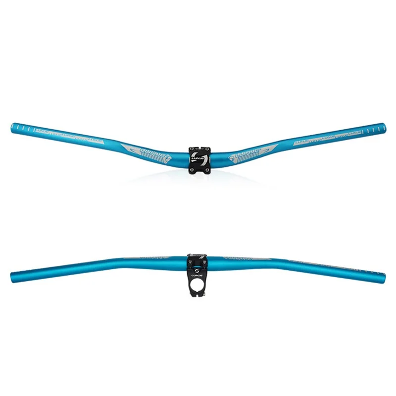 LUNJE XT-L021 MTB Bike Swallow Handlebar Bicycle Aluminum Alloy Mountain Road Bike Handle Bar - 31.8*780mm/Gold