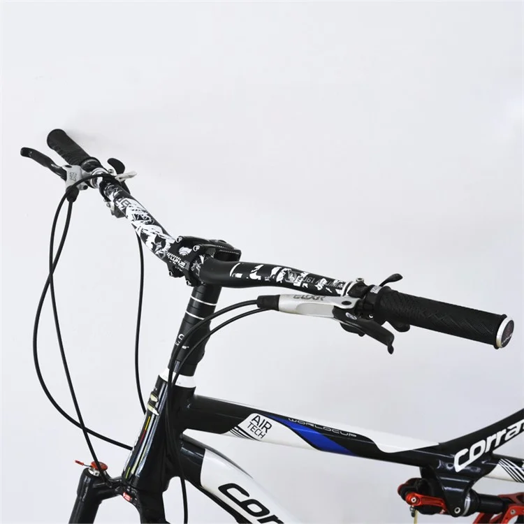 LUNJE 720-780mm Downhill Racing Bike Wider Handle Bar Mountain Road Bike Colorful Handlebar - 31.8 x 720mm/Purple