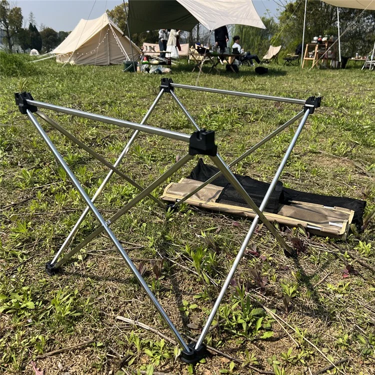 Table de Camping Pliant Portable Halin - Modèle Ethnique