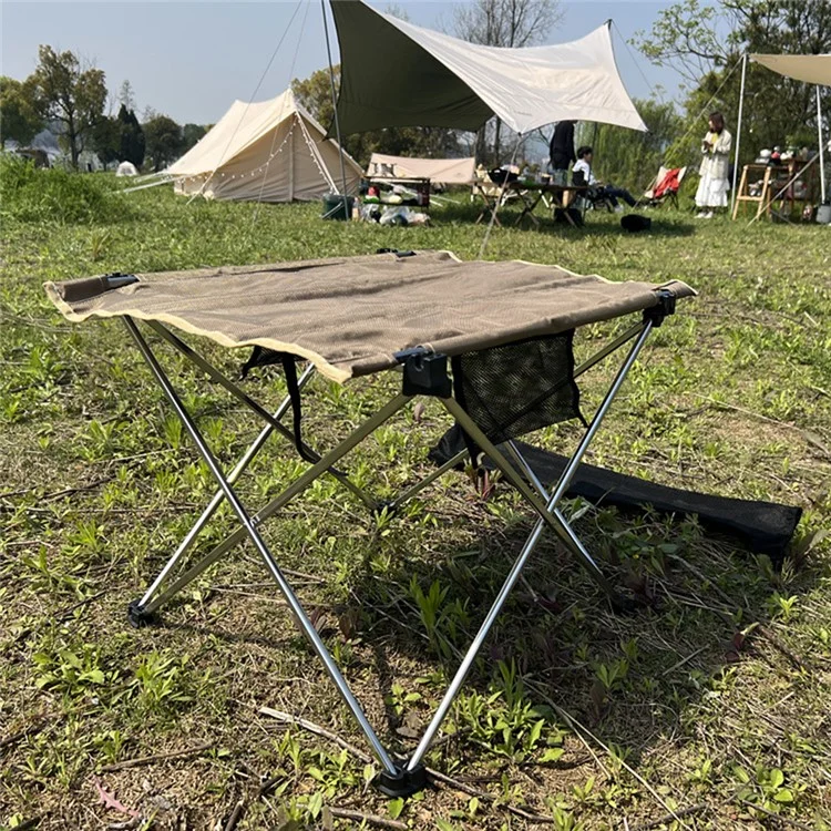 Table de Camping Pliant Portable Halin - Modèle Ethnique