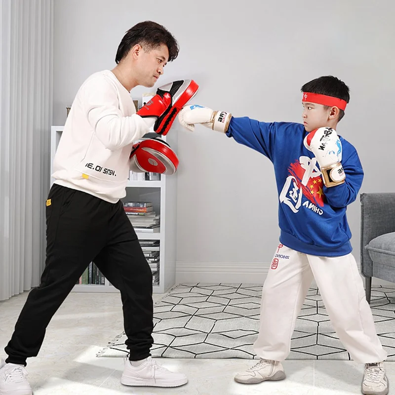 Aibeijian 1pc Boxpolster Für Kinder Und Erwachsene, Gebogene Muay Thai -stanzkissen