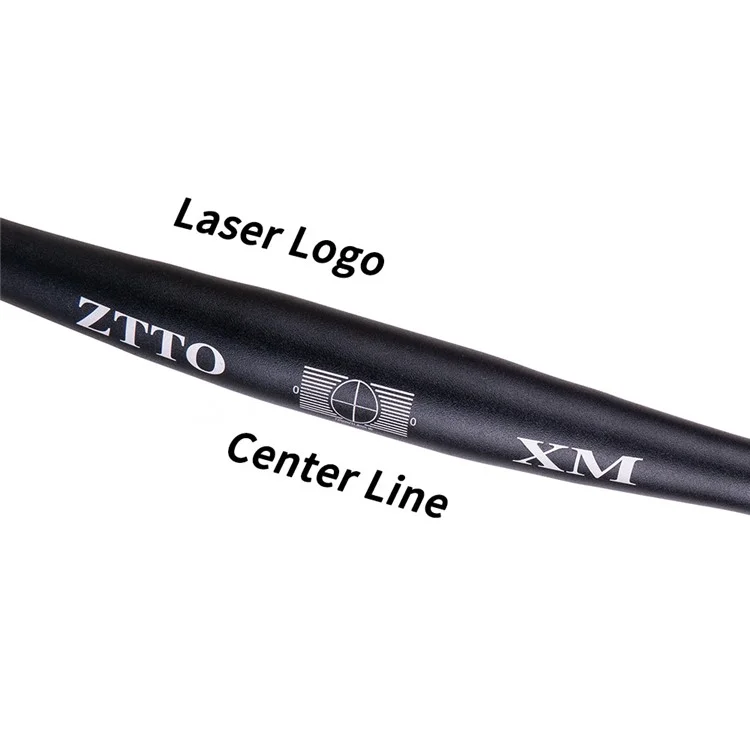 ZTTO 31.8mm x 720mm / 780mm Barra de Bicicleta de Liga de Alumínio MTB Bike Reta - 31.8x720mm