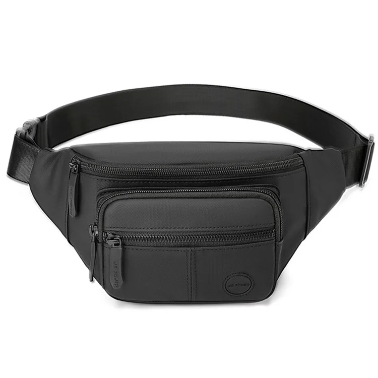 WEPOWER 1285 Sport Casual Chest / Waist Bag Men Single Shoulder Crossbody Bag, 29x6x14cm - Preto