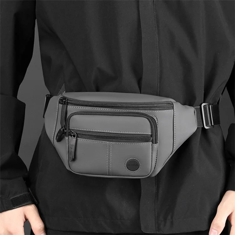 WEPOWER 1285 Sport Casual Chest / Waist Bag Men Single Shoulder Crossbody Bag, 29x6x14cm - Preto