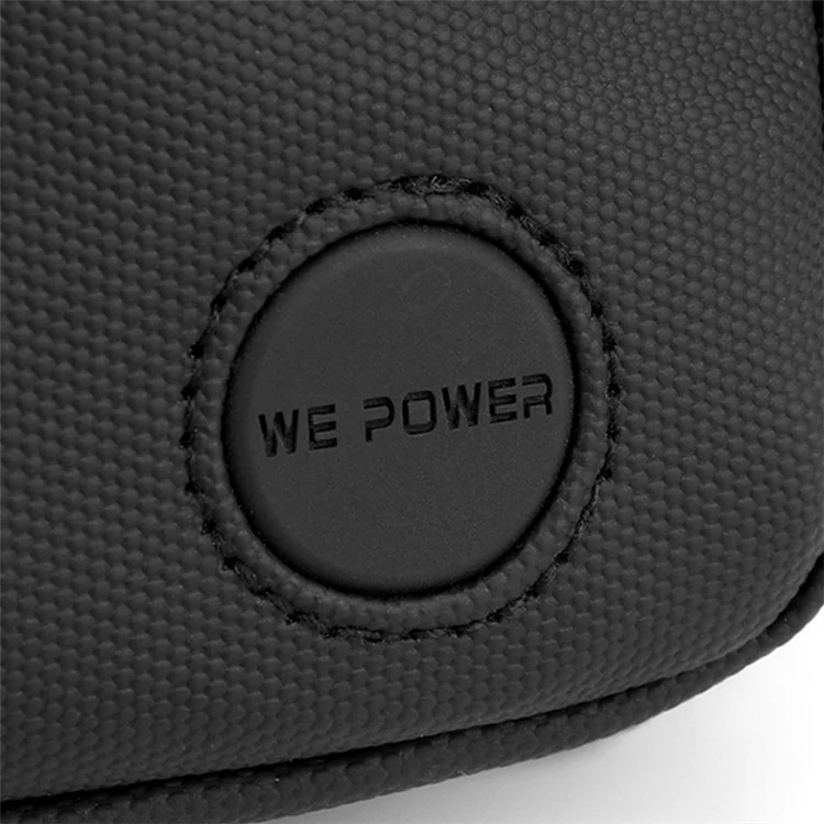 WEPOWER 1285 Sport Casual Chest / Waist Bag Men Single Shoulder Crossbody Bag, 29x6x14cm - Preto