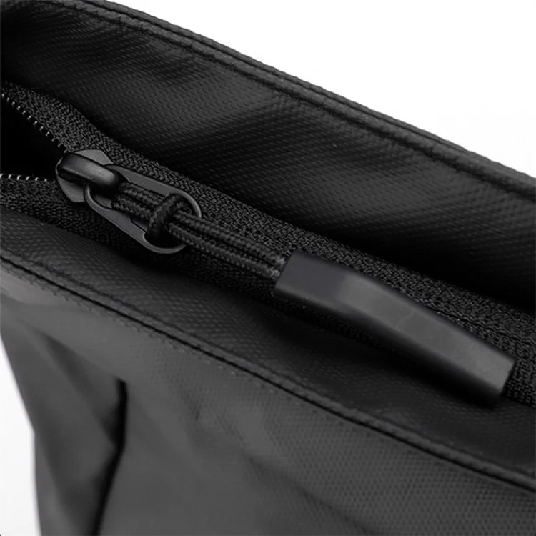 WEPOWER 1279 Student Backpack 28x15x44cm College Bookbag Travel Camping Bag - Black