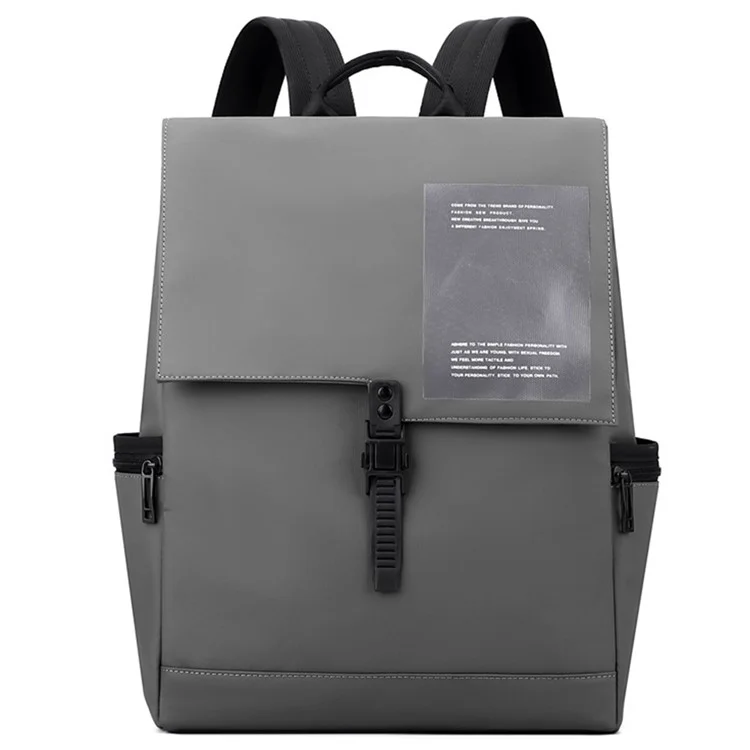 WEPOWER 1267 Mochila grande de nailon Bolsa de hombro casual para hombre para viaje, escuela - Gris