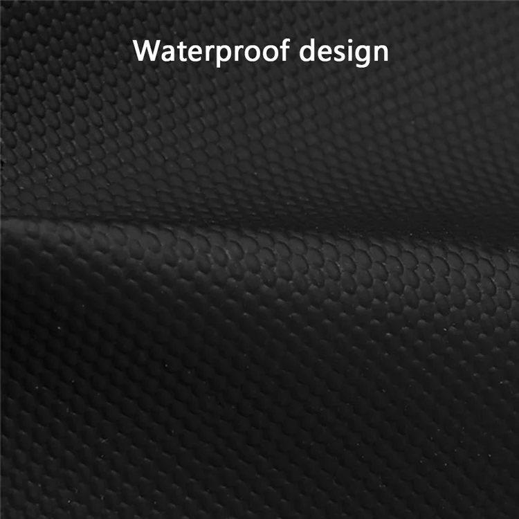 WEPOWER 1276 Business Men Waterproof Nylon Laptop Backpack Travel Shoulder Bag - Black