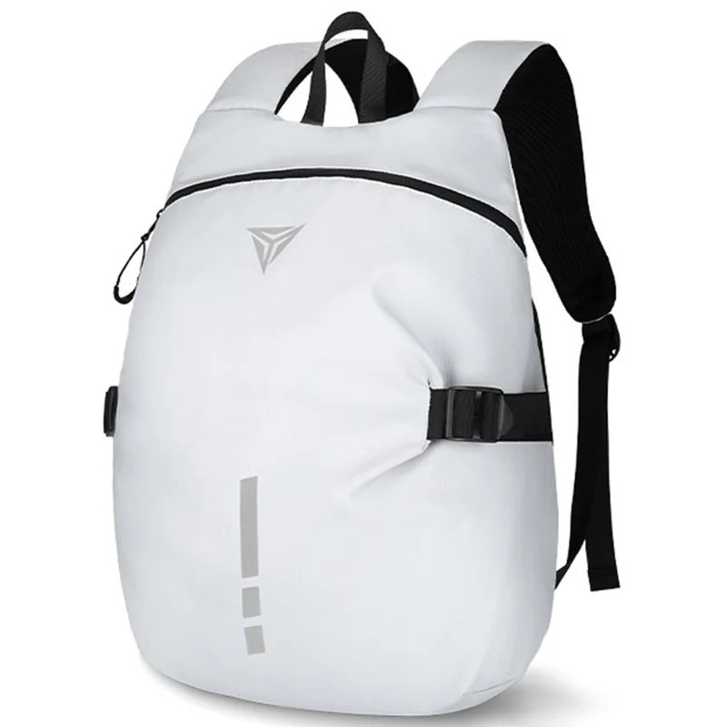 MOTOWOLF MDL0726 Motorcycle Helmet Backpack Large Capacity Waterproof 900D Storage Bag - White