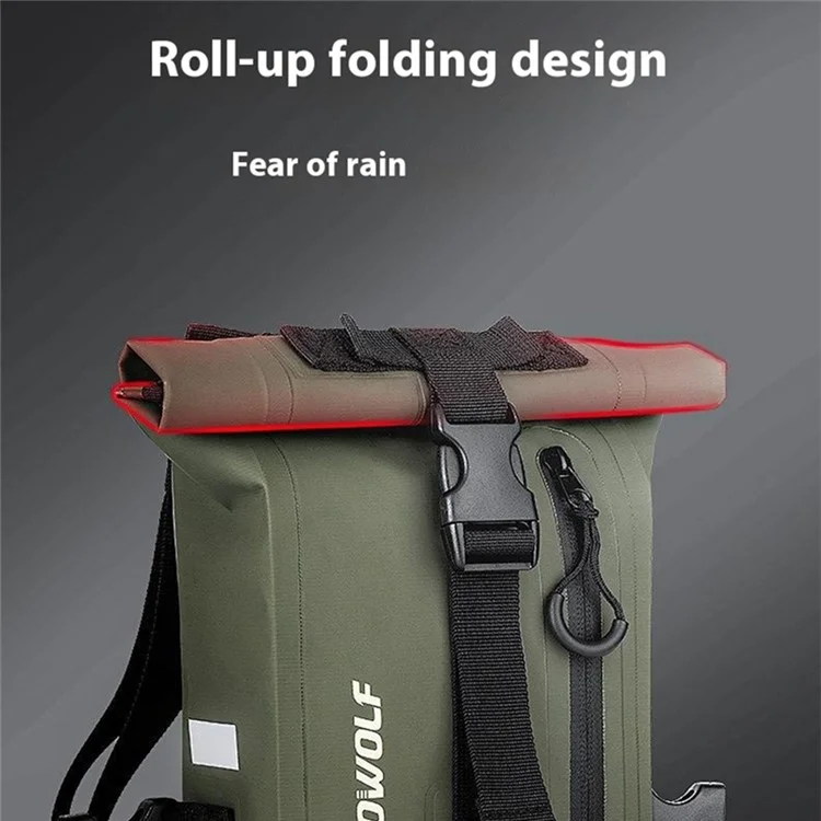 MOTOWOLF MDL0708B Drop Leg Bag Thigh Bag Wasserdicht Crossbody Hüfttasche - Army Grün