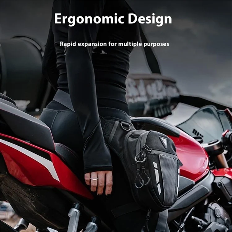 MOTOWOLF MDL0722 Motorrad-Drop-Leg-Tasche, Reit-, Rad- und Taktik-Oberschenkeltasche