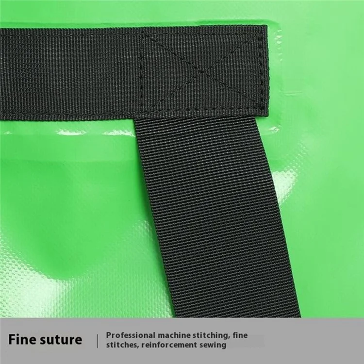 XINDA XD-BAG21 55L PVC Climbing Rope Bag Outdoor Rock Climbing Caving Rope Organizer Drainable Backpack - Green