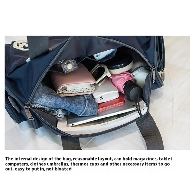 HINDUL Travel Duffel Bag Weekender Overnight Carry On Bag with Shoulder Strap, Size: 30*16*38cm - Orange