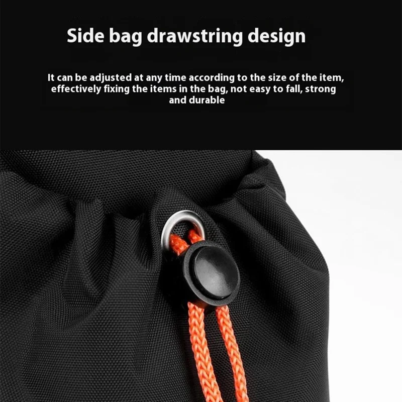 WEPOWER 8103 Men Casual All-Match Nylon Single Shoulder Crossbody Bag - Black