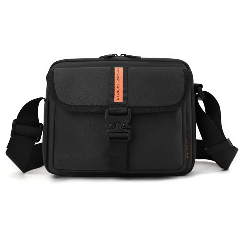 WEPOWER 5903 Men Waterproof Nylon Crossbody Shoulder Bag with Quick Release Buckle - Black