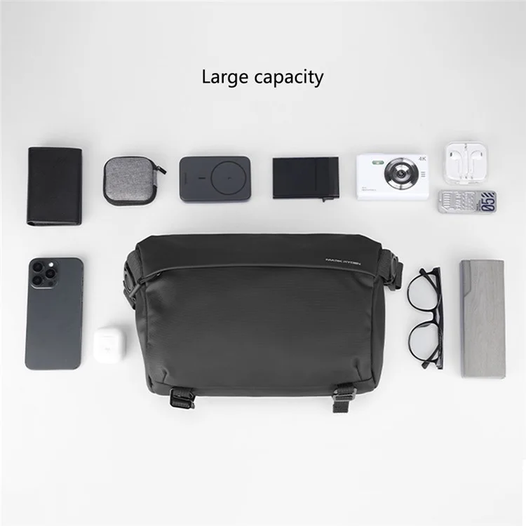 MARK RYDEN MR124 Borsa a Tracolla Oxford da Uomo Messenger Bag da Viaggio