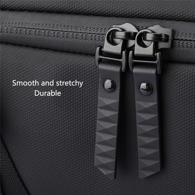 MARK RYDEN MR2422 Mochila de Viagem Masculina Tecido Oxford Mochila para Laptop Casual Daypack - Preto