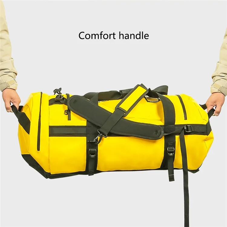 XINDA XD-BAG35 120L Outdoor Climbing Hiking Backpack Travel Luggage Bag Rucksack - Blue