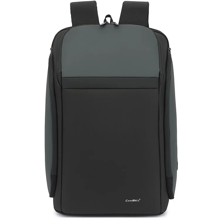 COOLBELL CB-8292 Mochila para laptop de 15,6 polegadas Bolsa de viagem masculina Sacolas com carregamento embutido