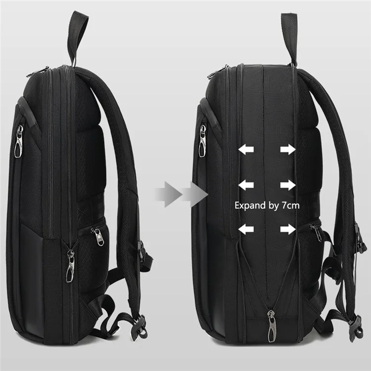 Coolbell CB-8282 Capacità Espandibile Spostamento da Viaggio Valente Anti-Splash Laptop Storage Daypack