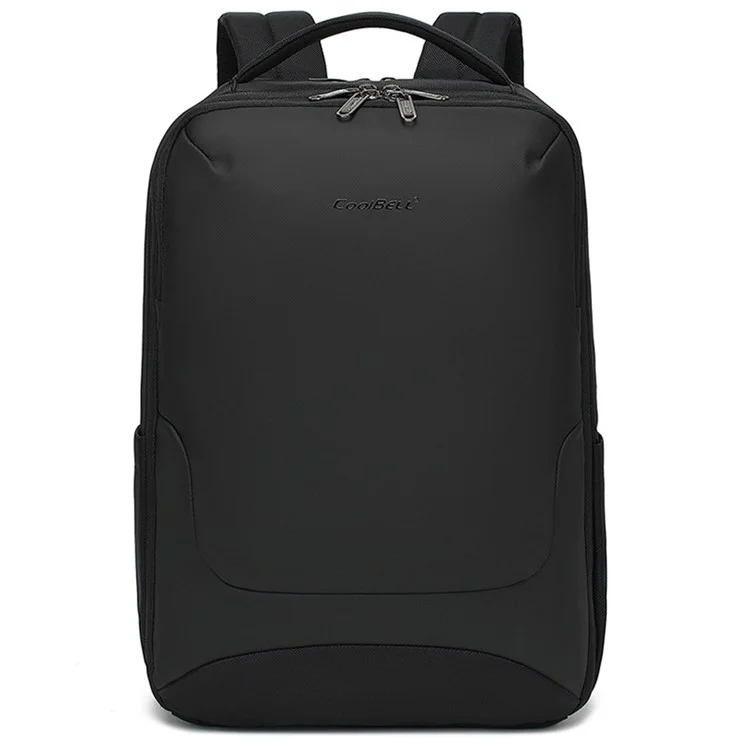 COOLBELL CB-8273 Men Business Travel Backpack Anti-Splash Large Capacity Laptop Dual Shoulder Bag - Black