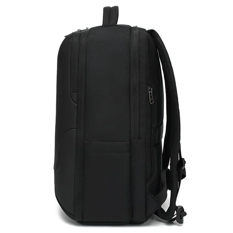 COOLBELL CB-8273 Men Business Travel Backpack Anti-Splash Large Capacity Laptop Dual Shoulder Bag - Black
