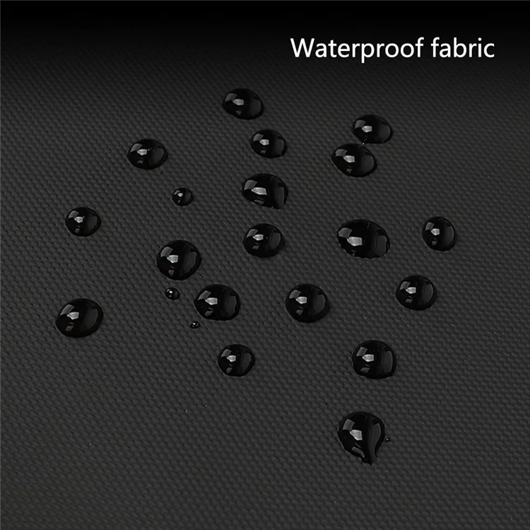 COOLBELL CB-8273 Men Business Travel Backpack Anti-Splash Large Capacity Laptop Dual Shoulder Bag - Black