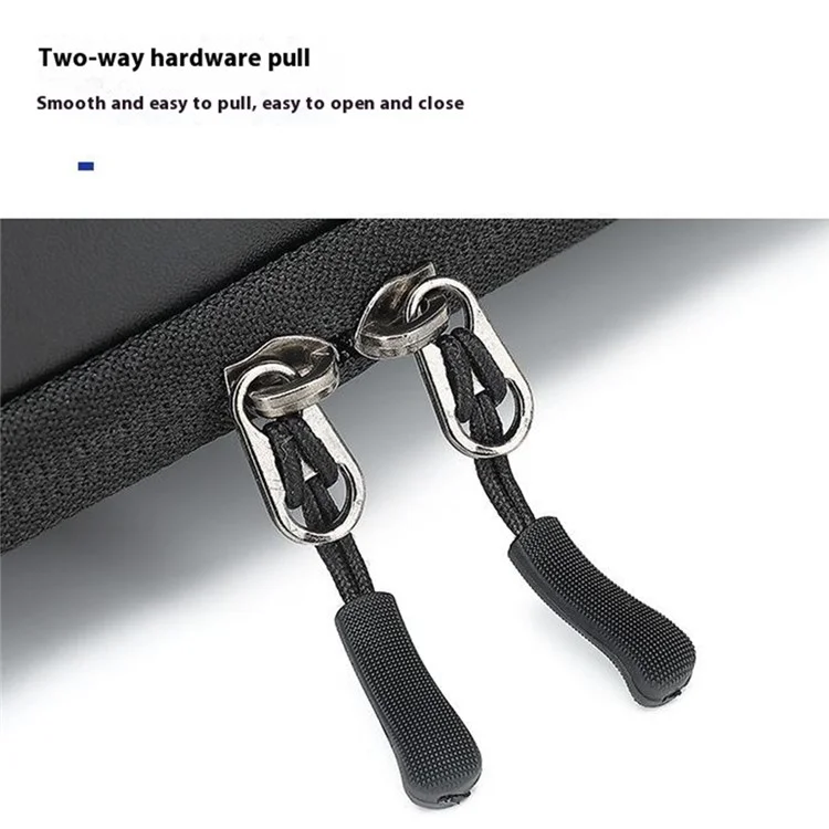 Coolbell CB-7202 Sac à Bandoulière Imperméable Men Hommes Poitrine Élégante Pour Ipad 7,9 Pouces - Noir