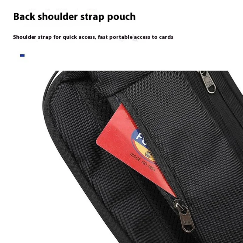 COOLBELL CB-7202 Waterproof Crossbody Bag Men Stylish Chest Pack for iPad 7.9-inch - Grey