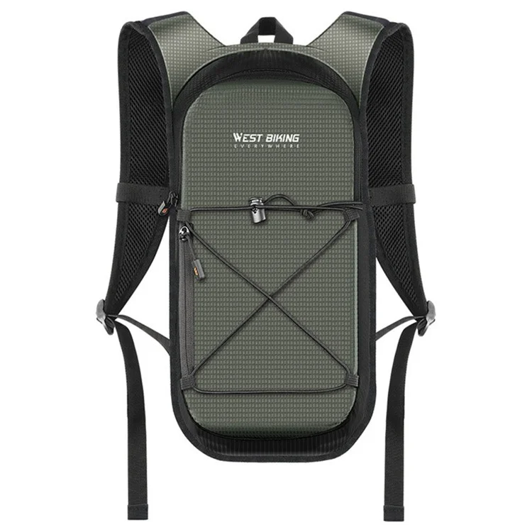 Biking Ovest YP0707378 Backpack Water Carrier Per Andare in Bicicletta, Alpinismo, Alpinismo - Grigio