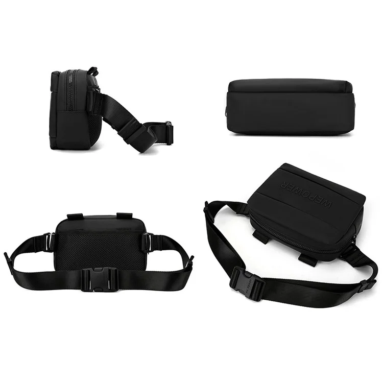WEPOWER 1100-61 Nylon Men Bag Chox Bag Etly - Negro