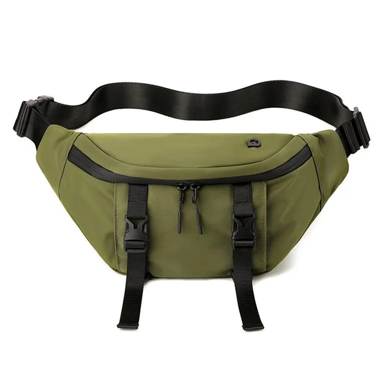 WEPOWER 860 Casual Men Women Chest Bag Waist Pack Nylon Crossbody Bag - Army Green