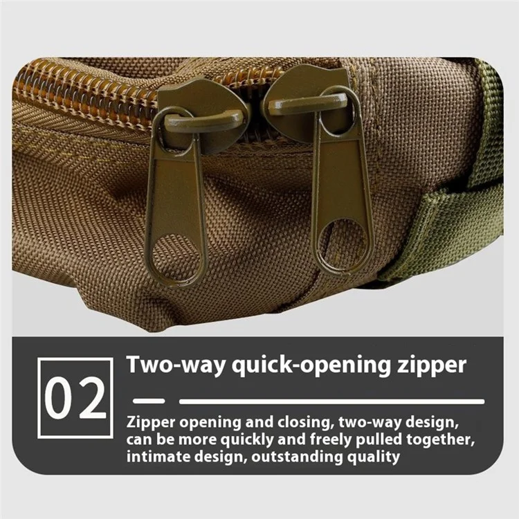 CH126 28-35L Outdoor Tactical Camping Climbing Rucksack 600D Oxford Cloth Backpack - Cp Camouflage

Рюкзак тактический походный для кемпинга и альпинизма CH126 28-35 л, из ткани Оксфорд 600D, в камуфляжной расцветке.