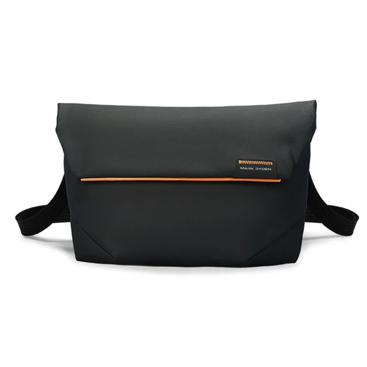 MARK RYDEN MR468 Crossbody Shoulder Bag Oxford Fabric Pack with 76-143cm Adjustable Shoulder Strap - Elegant Black