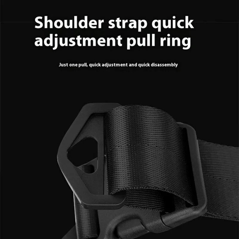 WEPOWER 1100-65 Men Sports Cycling Chest Bag Outdoor Casual Travel Nylon Crossbody Bag - Grey