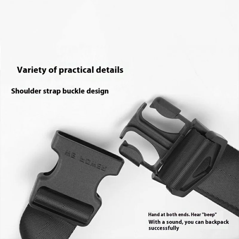 WEPOWER 1100-65 Men Sports Cycling Chest Bag Outdoor Casual Travel Nylon Crossbody Bag - Grey