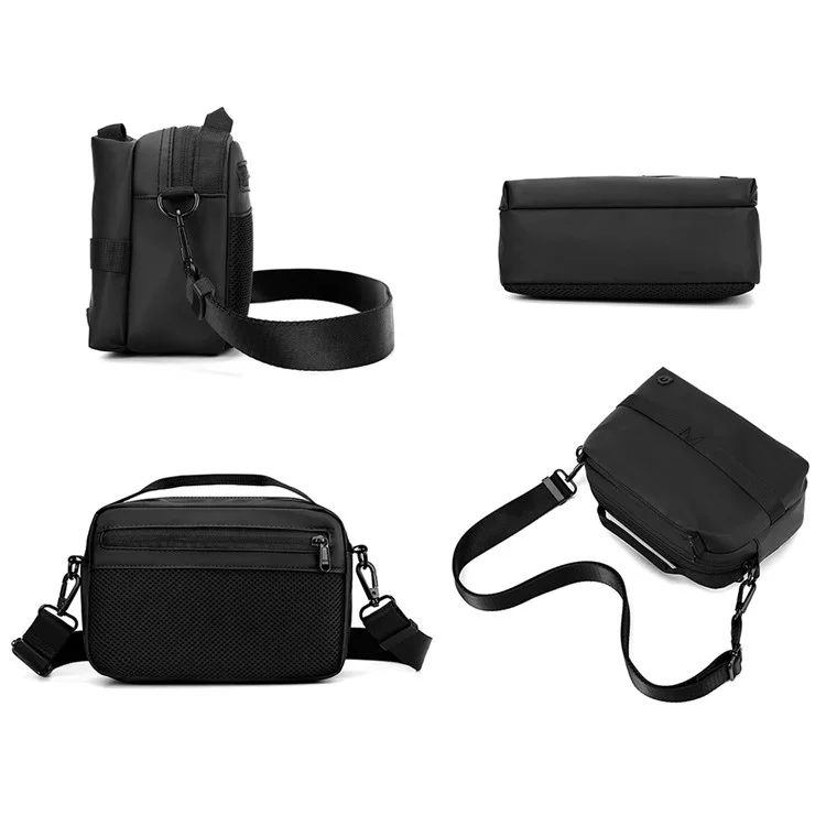 Sac de sport WEPOWER 880 Sac bandoulière en nylon imperméable - Noir