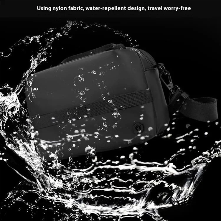 Sac de sport WEPOWER 880 Sac bandoulière en nylon imperméable - Noir