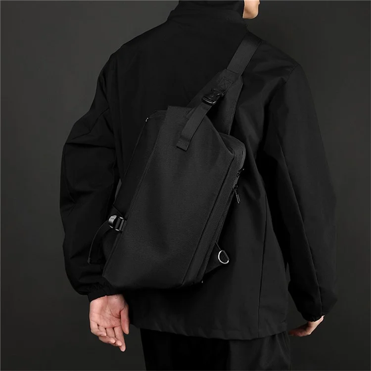 Bolso de pecho para hombre WEPOWER, ligero, de moda, bandolera con gran capacidad