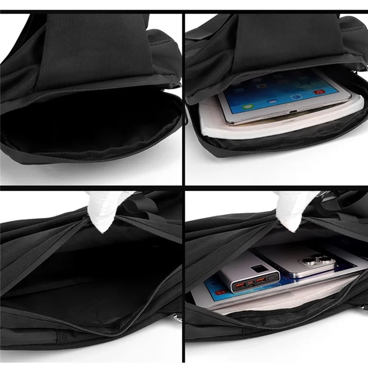 Bolso de pecho para hombre WEPOWER, ligero, de moda, bandolera con gran capacidad