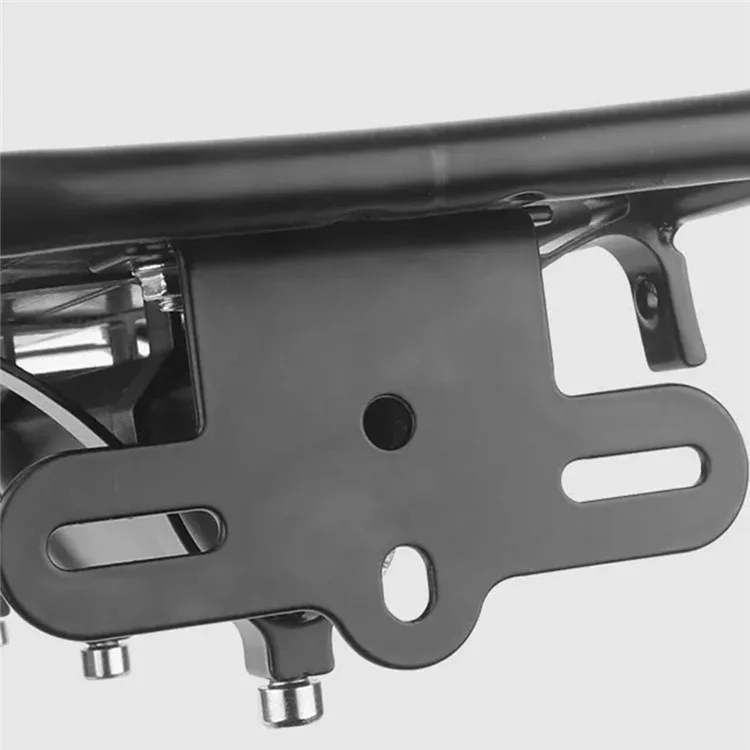 Suporte de reflexão para rack de bicicleta com suporte em L e refletor para segurança de bicicleta MTB